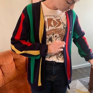 Lacoste cardigan!